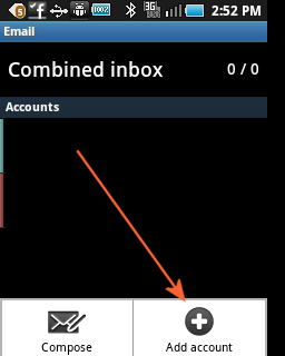 Android Add Account