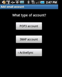 Select IMAP